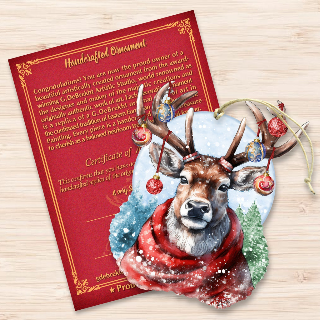 Christmas Mood Wooden Ornaments Christmas Decor-4