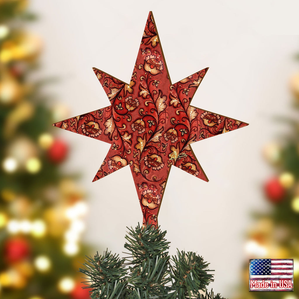 Classic Christmas Tree Topper - Christmas Decor -3