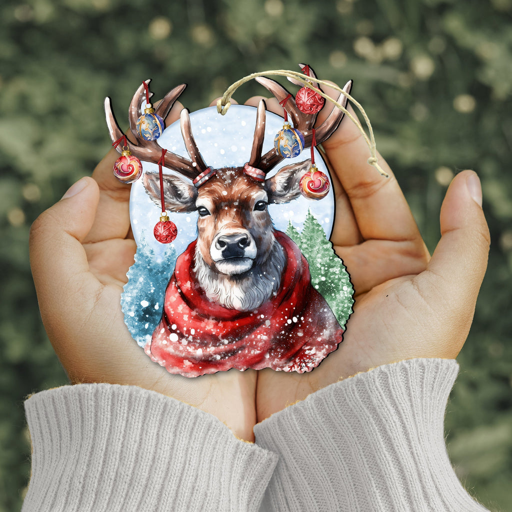 Christmas Mood Wooden Ornaments Christmas Decor-3