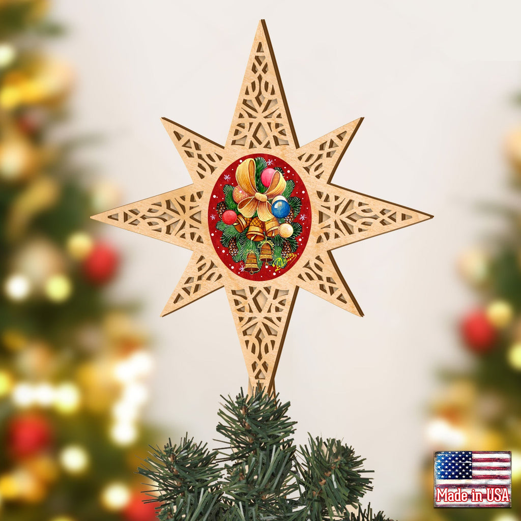 Classic Christmas Tree Topper - Christmas Decor -2