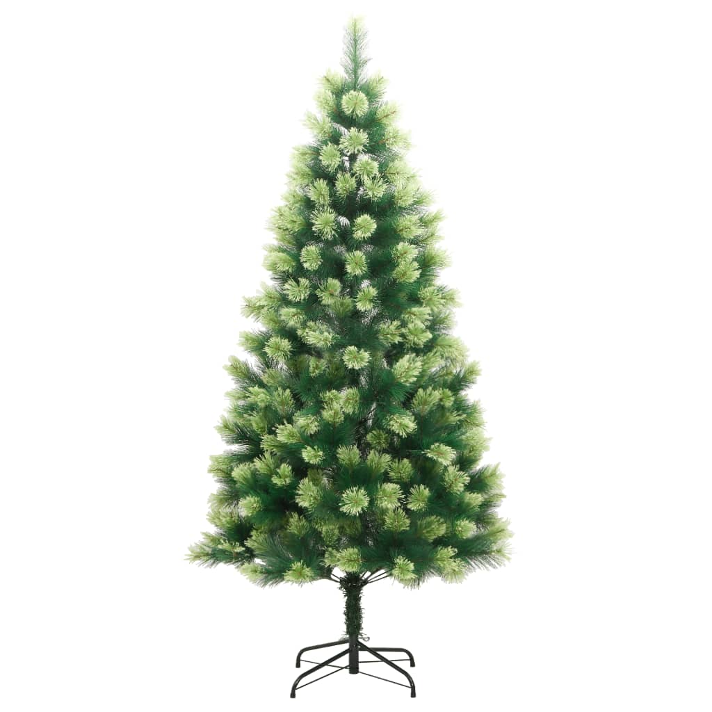 Artificial Hinged Christmas Tree 300 LEDs 82.7"