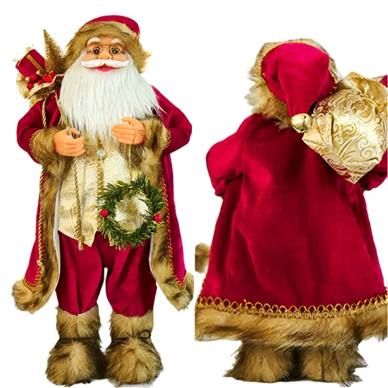 Christmas Santa Claus Doll - 30cm-0