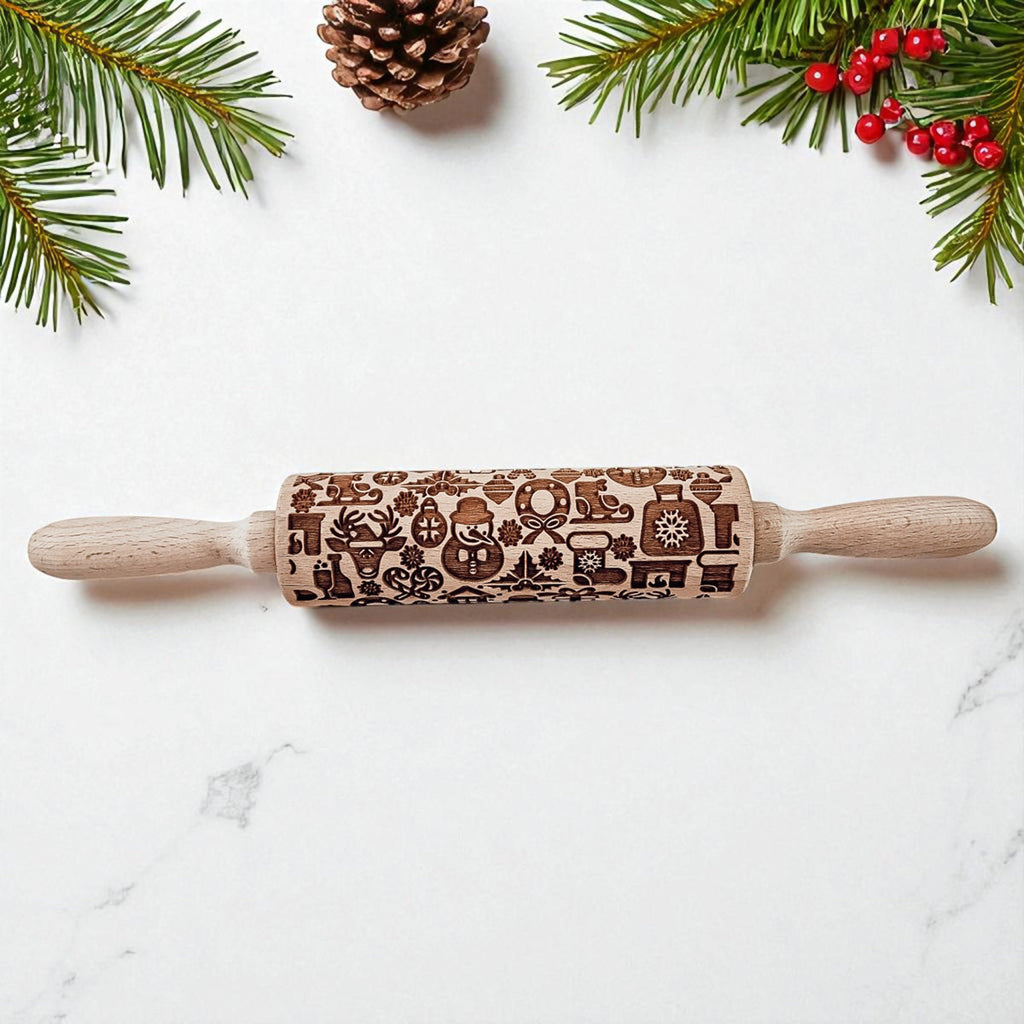 Christmas Rolling Pin Set | 10 Styles-13