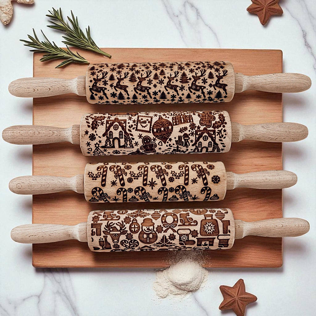Christmas Rolling Pin Set | 10 Styles-1